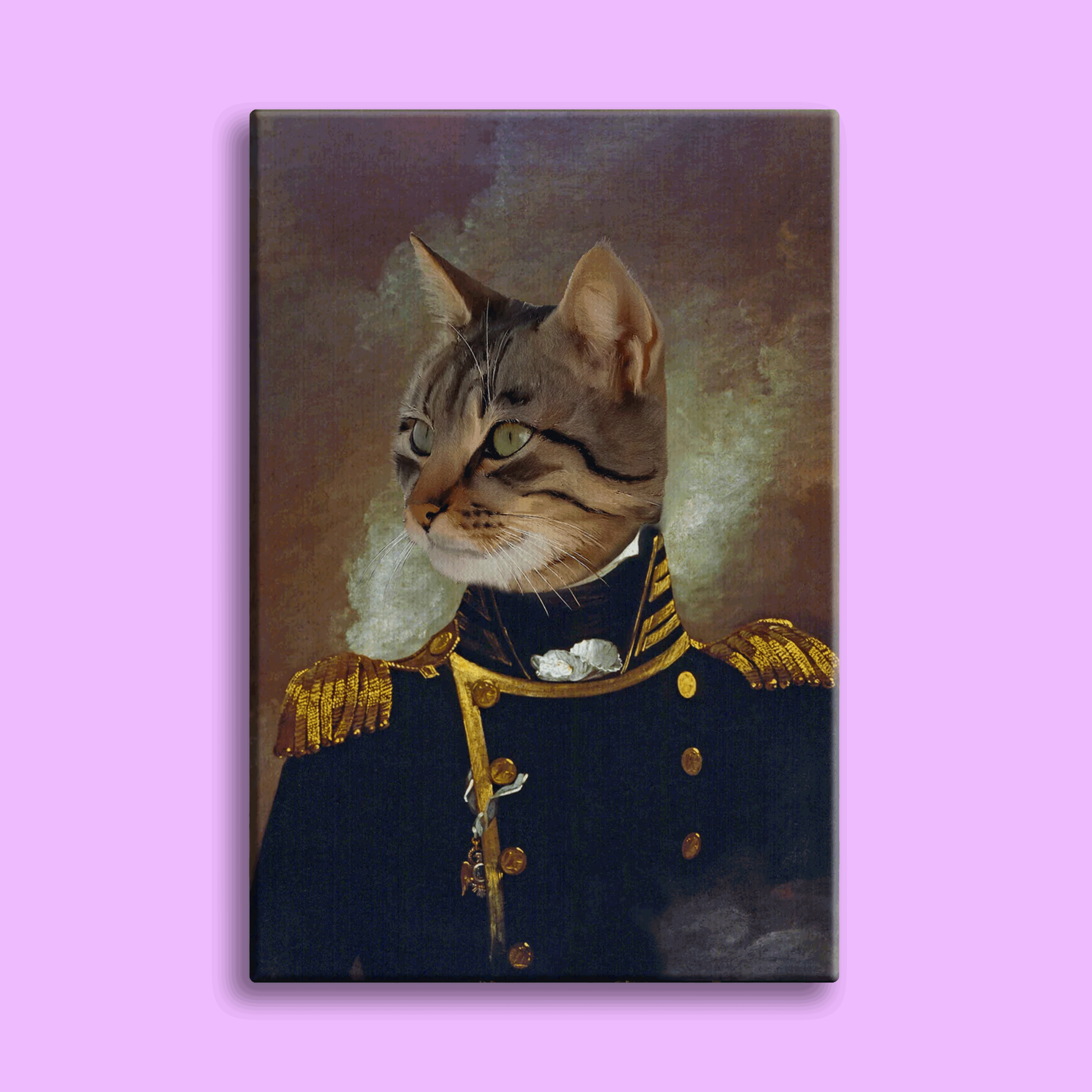 The Admiral - Custom Pet Portrait